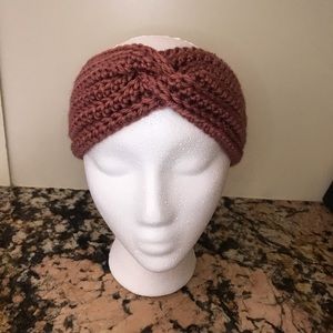 Crochet twist front headband/ear warmer